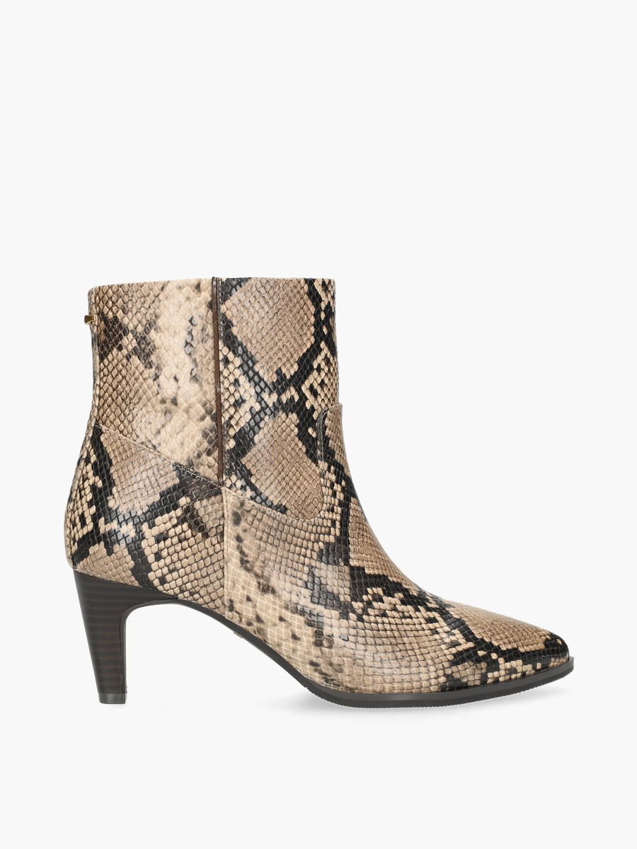 Women Arlana Animal Print Heeled Ankle Boots