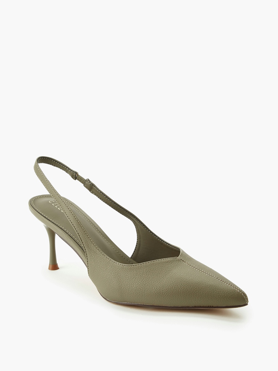 Women Slingback Stiletto Heel Shoes