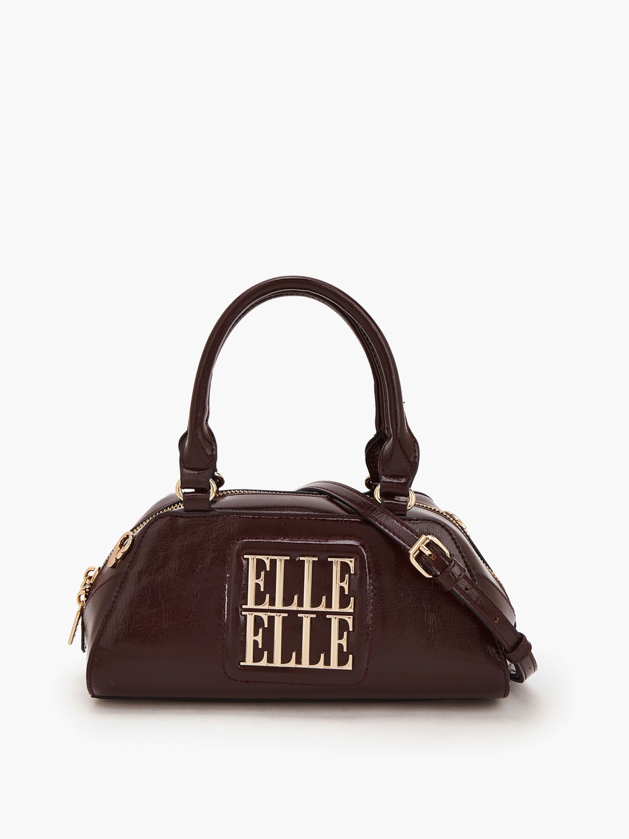 Logo Accent Crossbody Bag with Detachable Strap