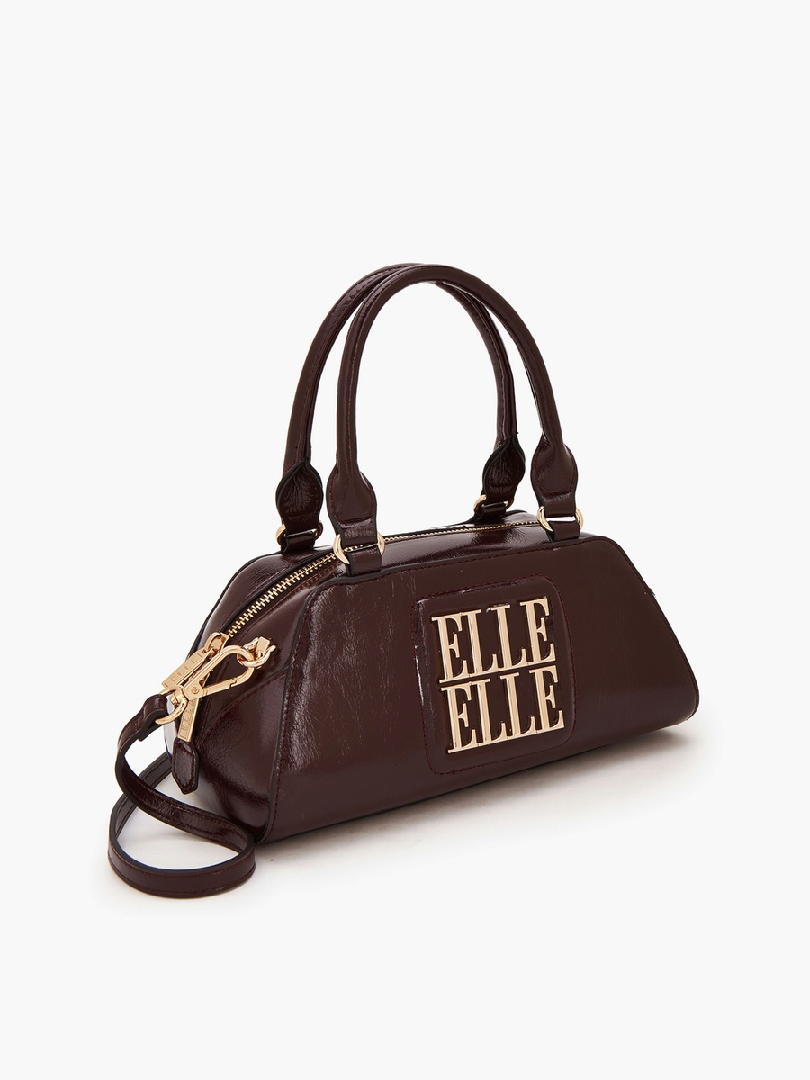 Logo Accent Crossbody Bag with Detachable Strap