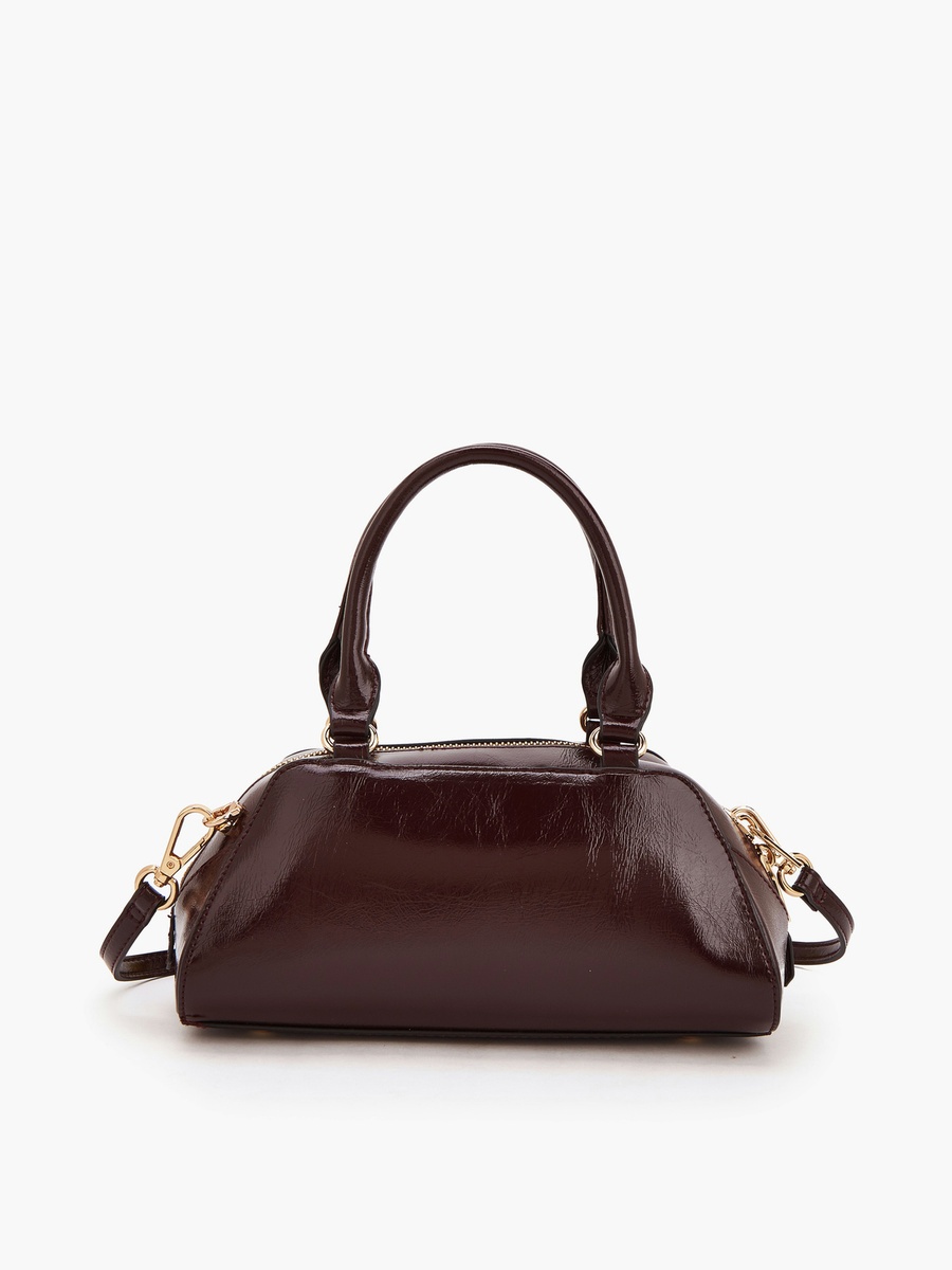 Logo Accent Crossbody Bag with Detachable Strap