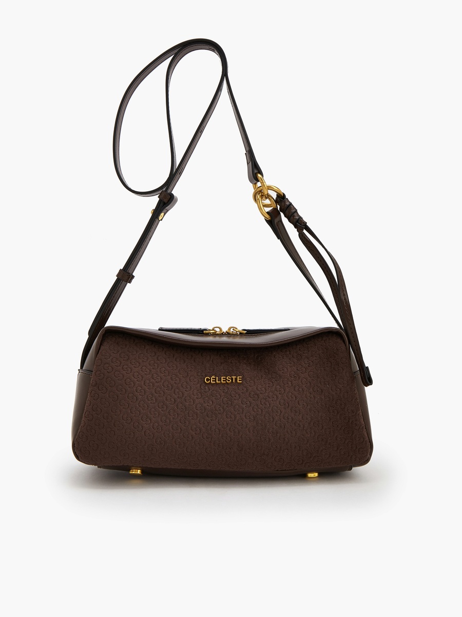 Monogram Crossbody Bag with Adjustable Strap