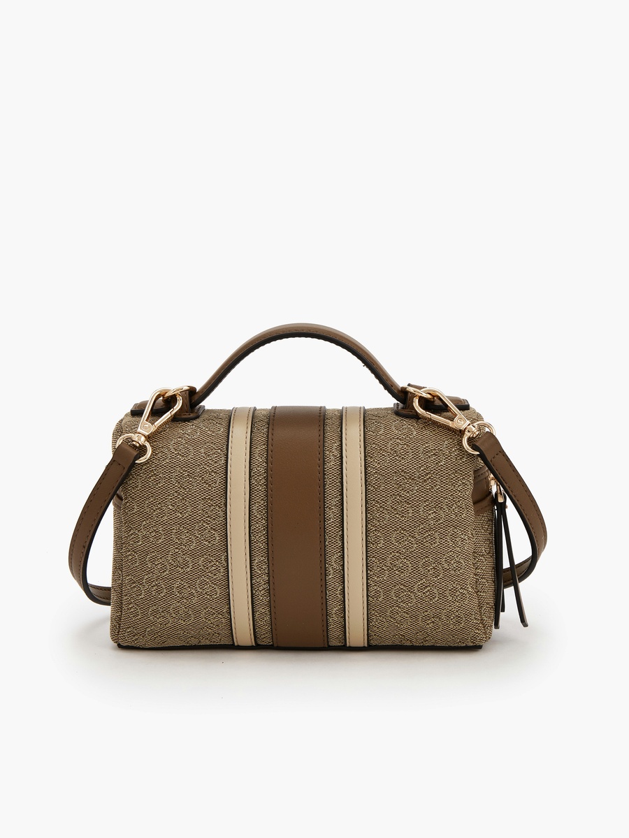 Monogram Crossbody Bag with Detachable Strap