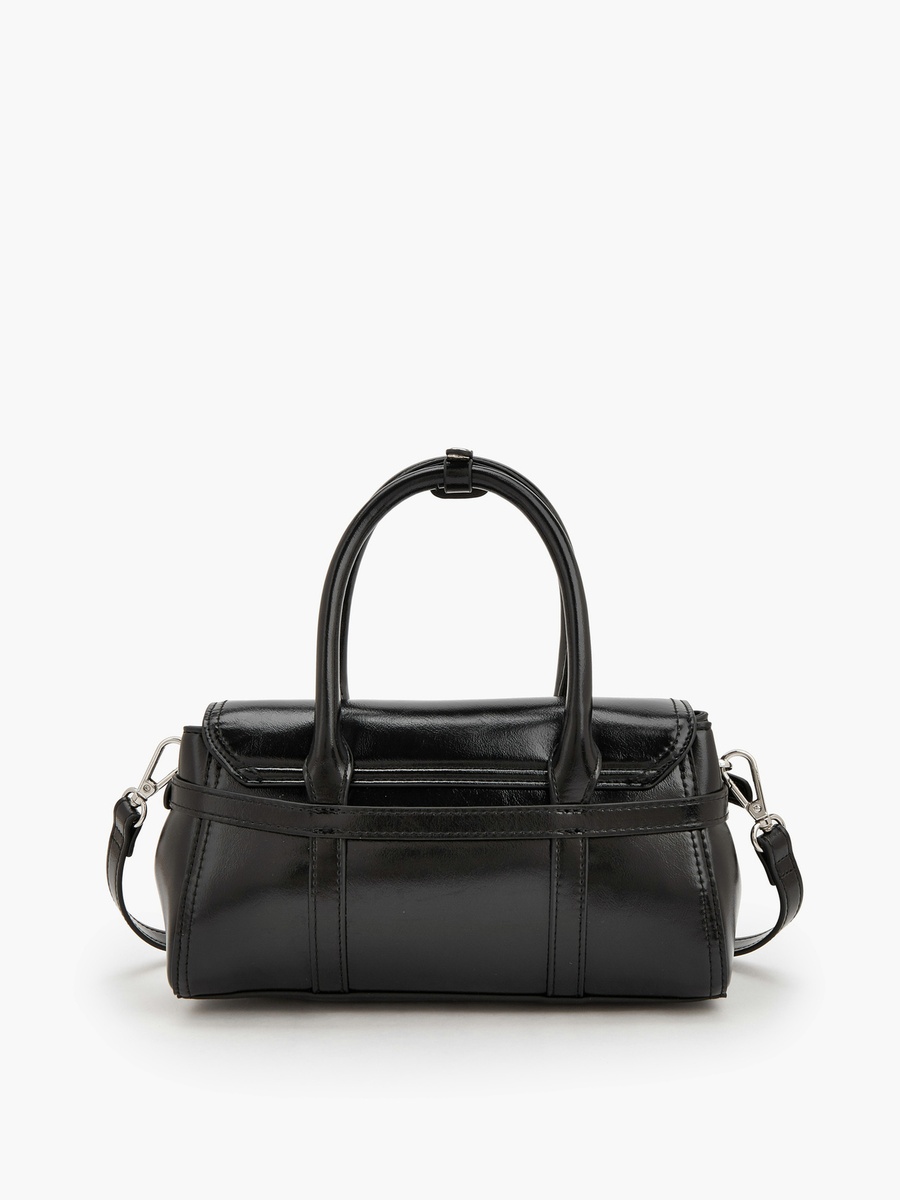 Solid Tote Bag with Double Handle