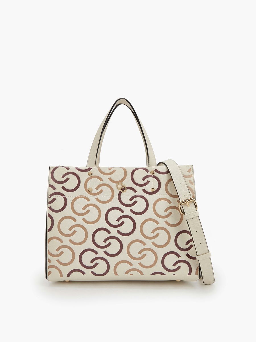 Printed Tote Bag with Double Handles