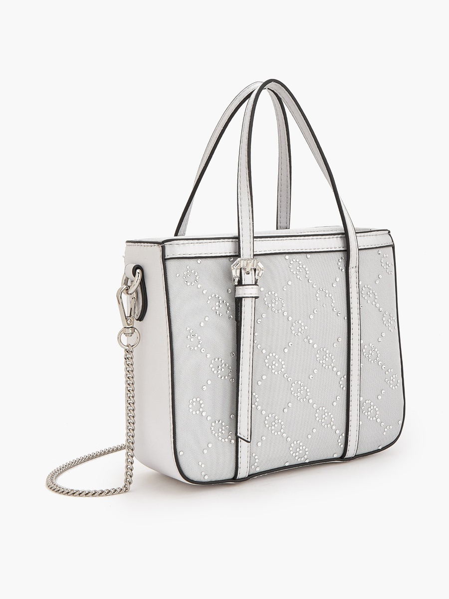 Embellished Tote Bag with Detachable Strap