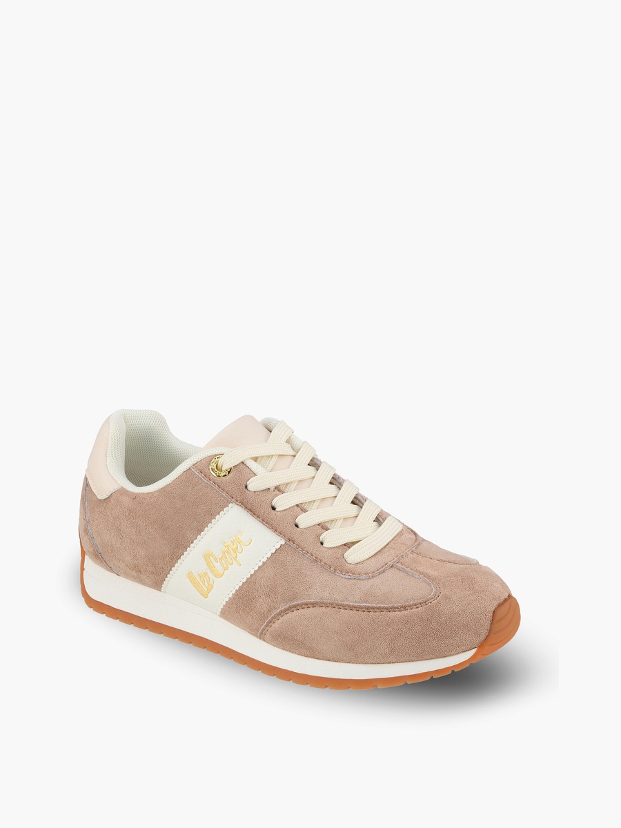 Women Panelled Lace-Up Ankle Sneakers
