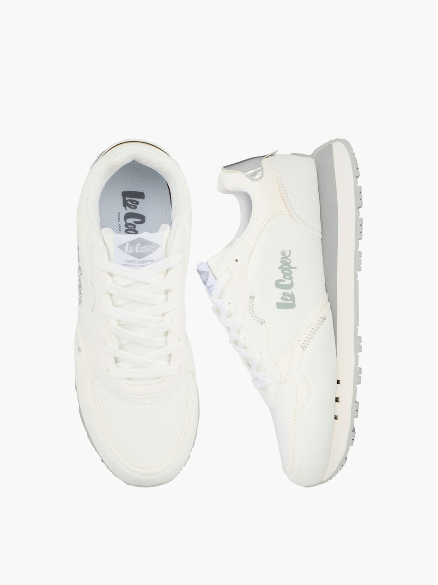 Women Panelled Lace-Up Ankle Sneakers