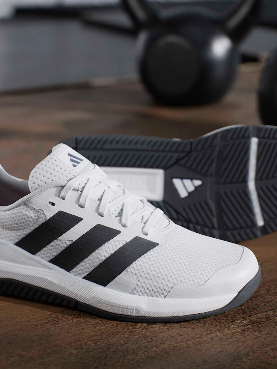 White Dropset Base Training Shoes