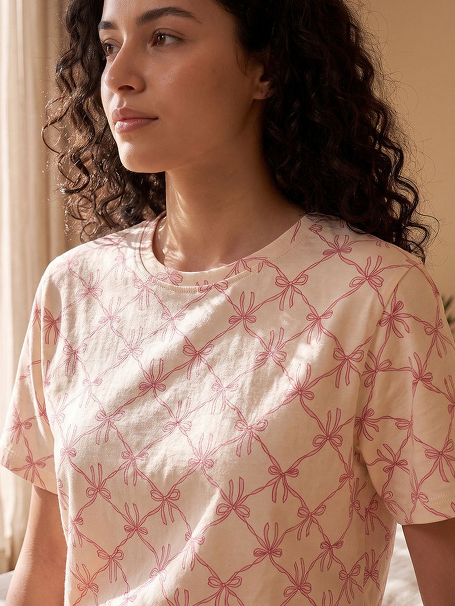 Crew Neck T-Shirt and Shorts Set