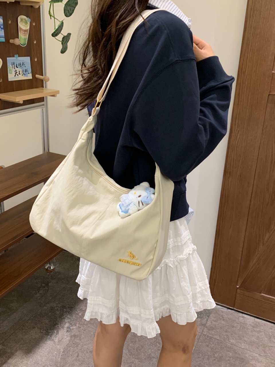 Off-White Hobo Shoulder Bag