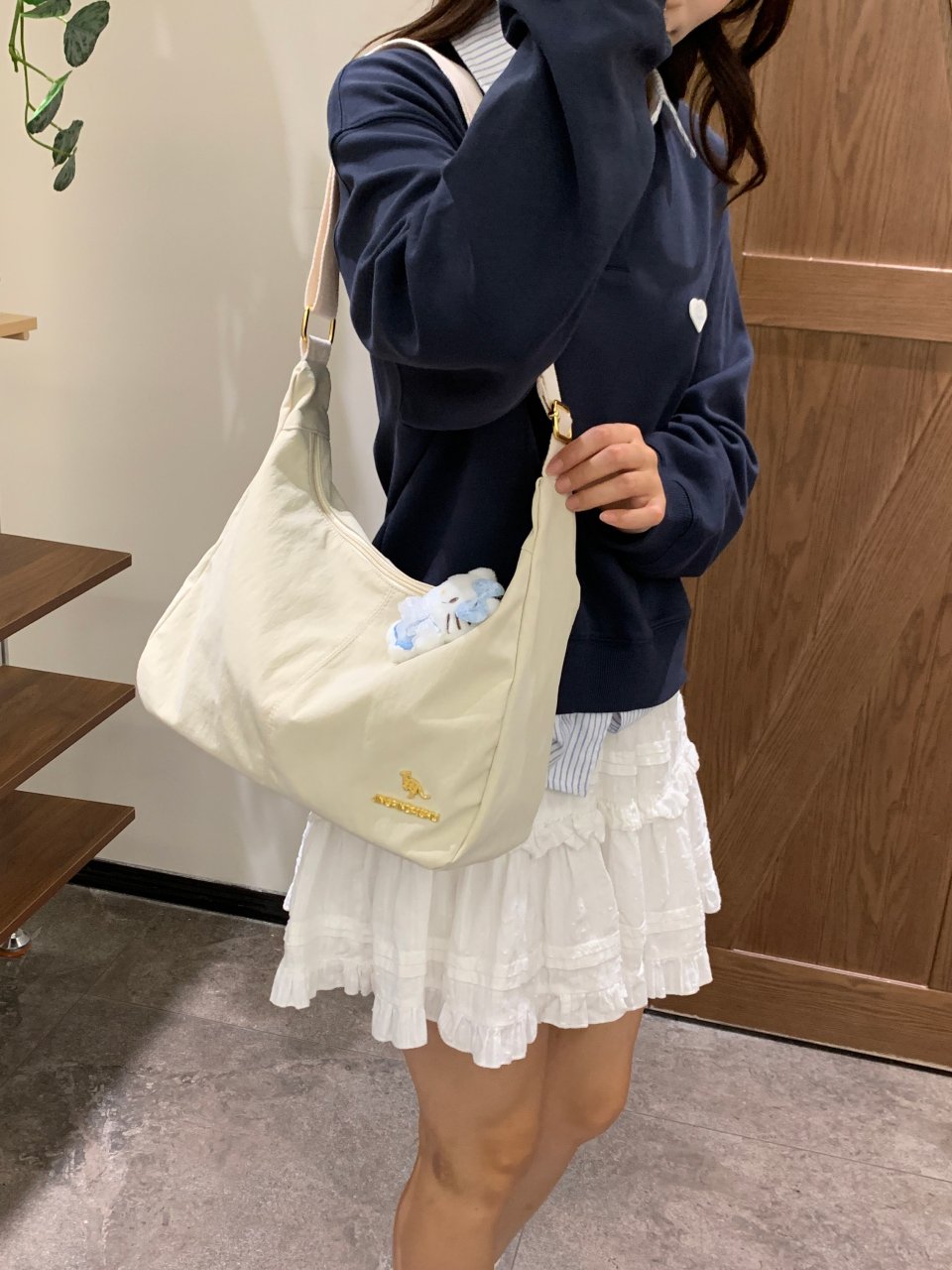 Off-White Hobo Shoulder Bag