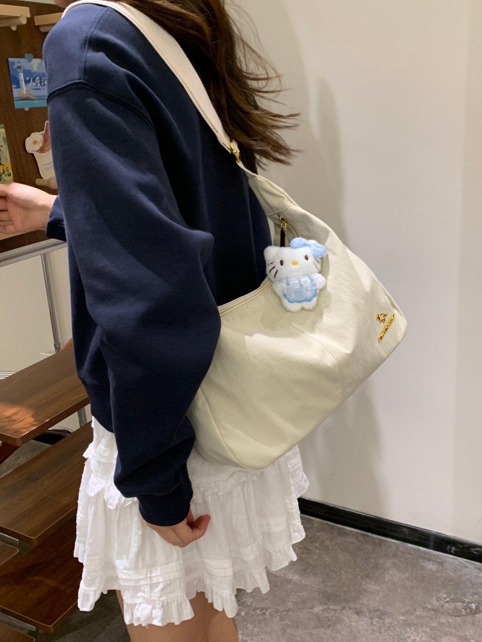 Off-White Hobo Shoulder Bag