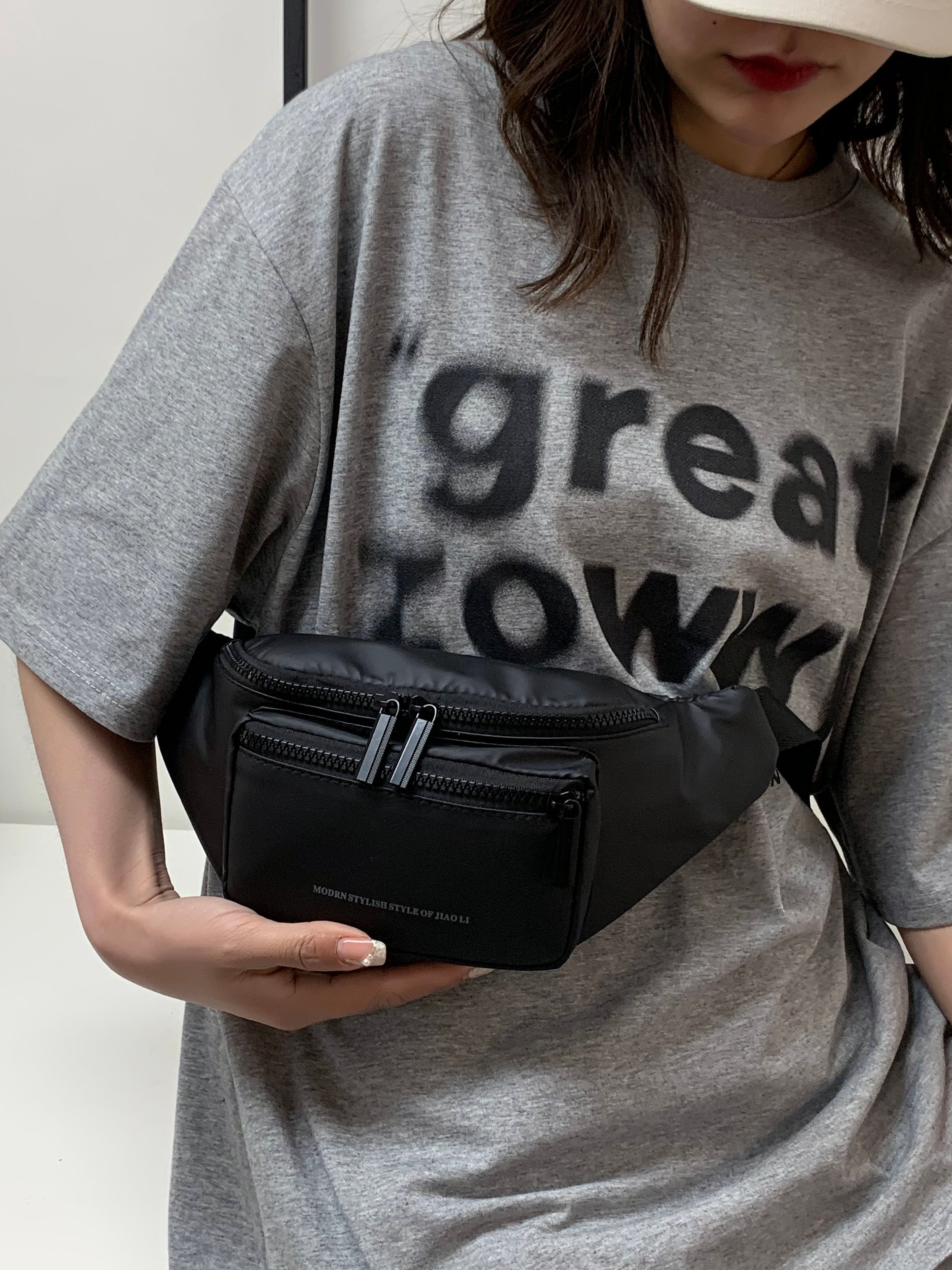 Black Crossbody Bag for Women