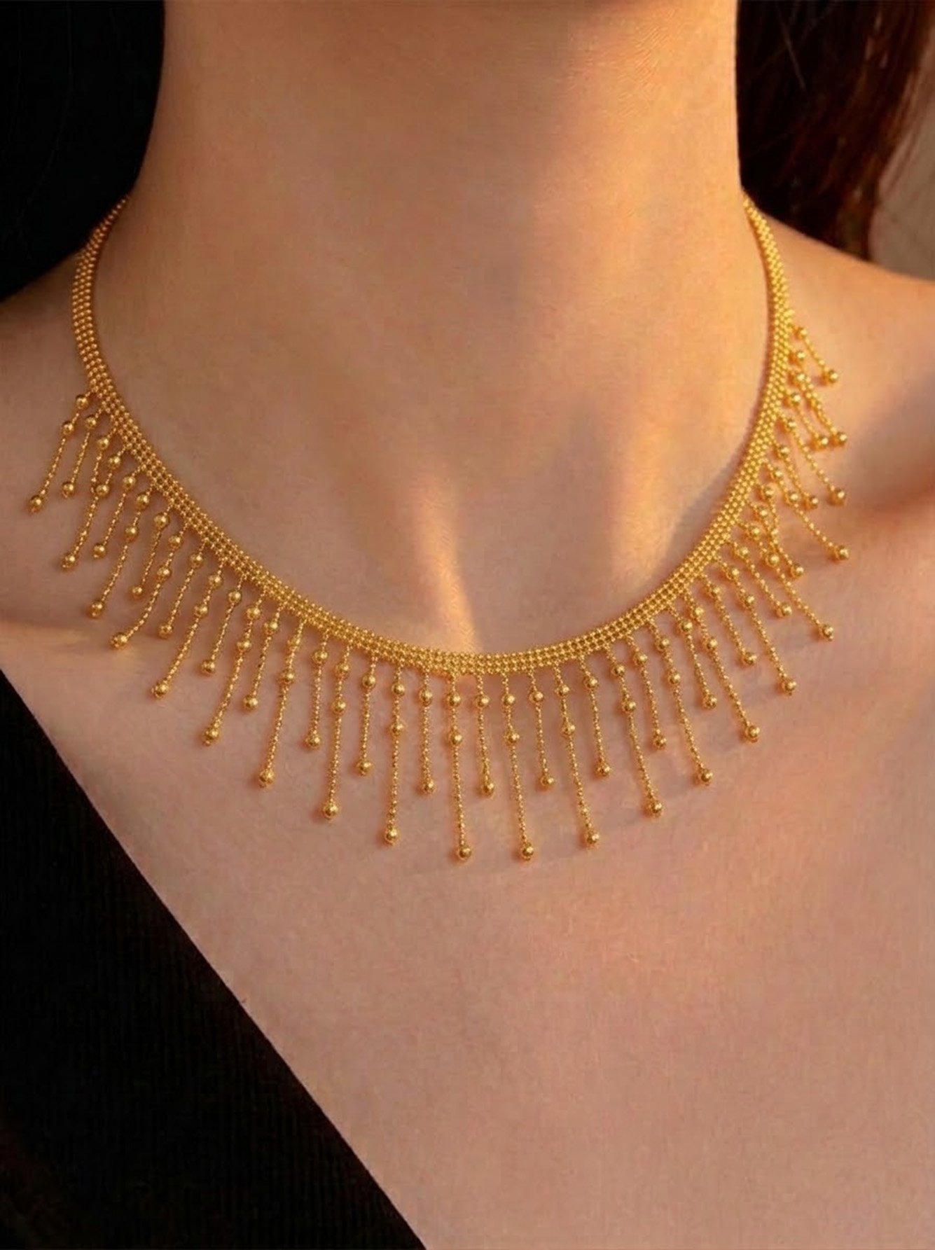 Gold Choker Necklace