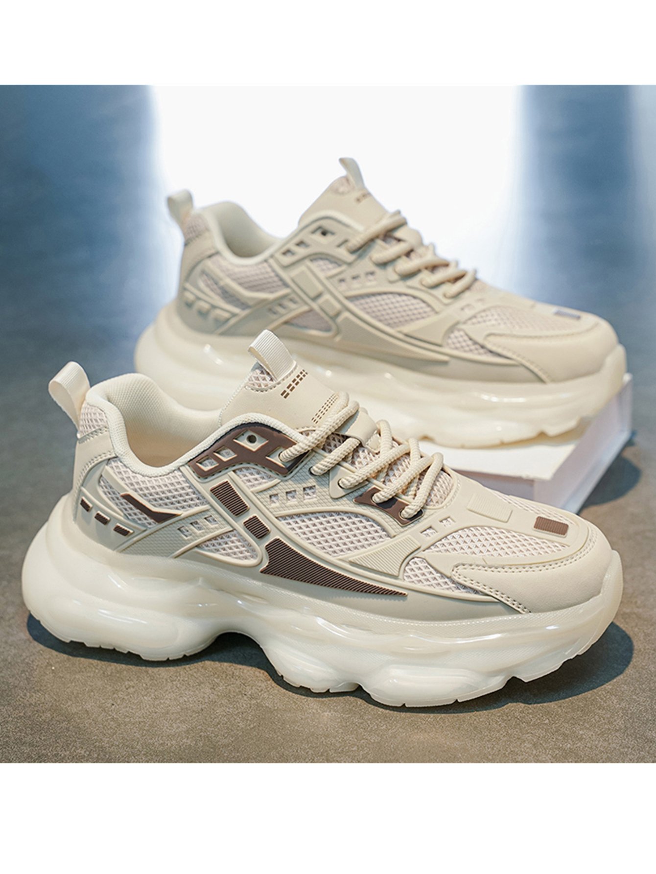 Mens Lace Up Dad Shoes