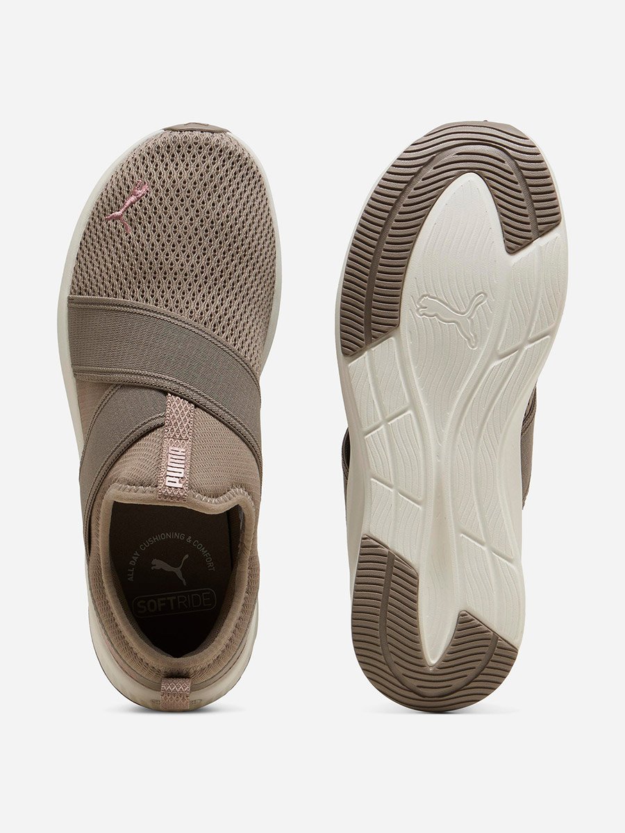 Grey Softride Harli Slip-On Running Shoes