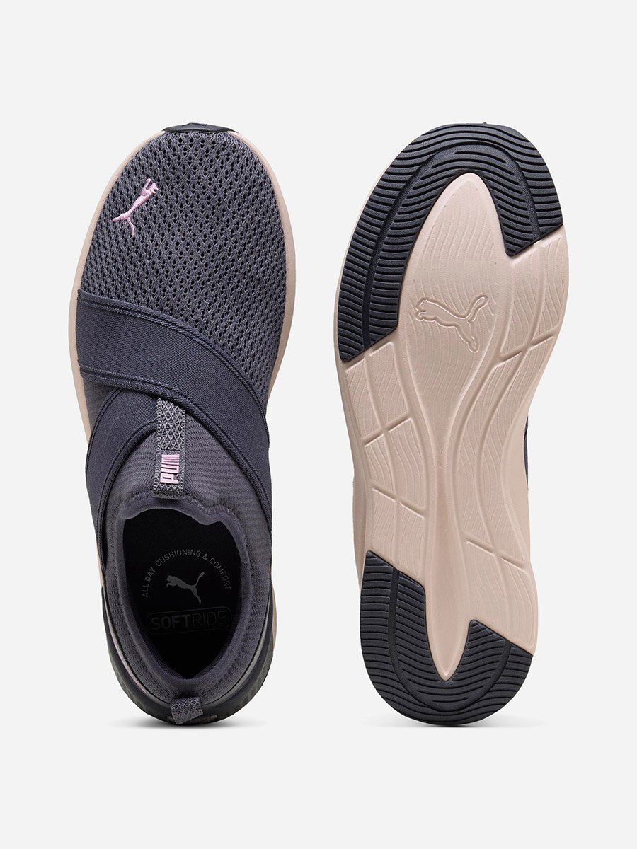 Blue Softride Harli Slip-On Running Shoes