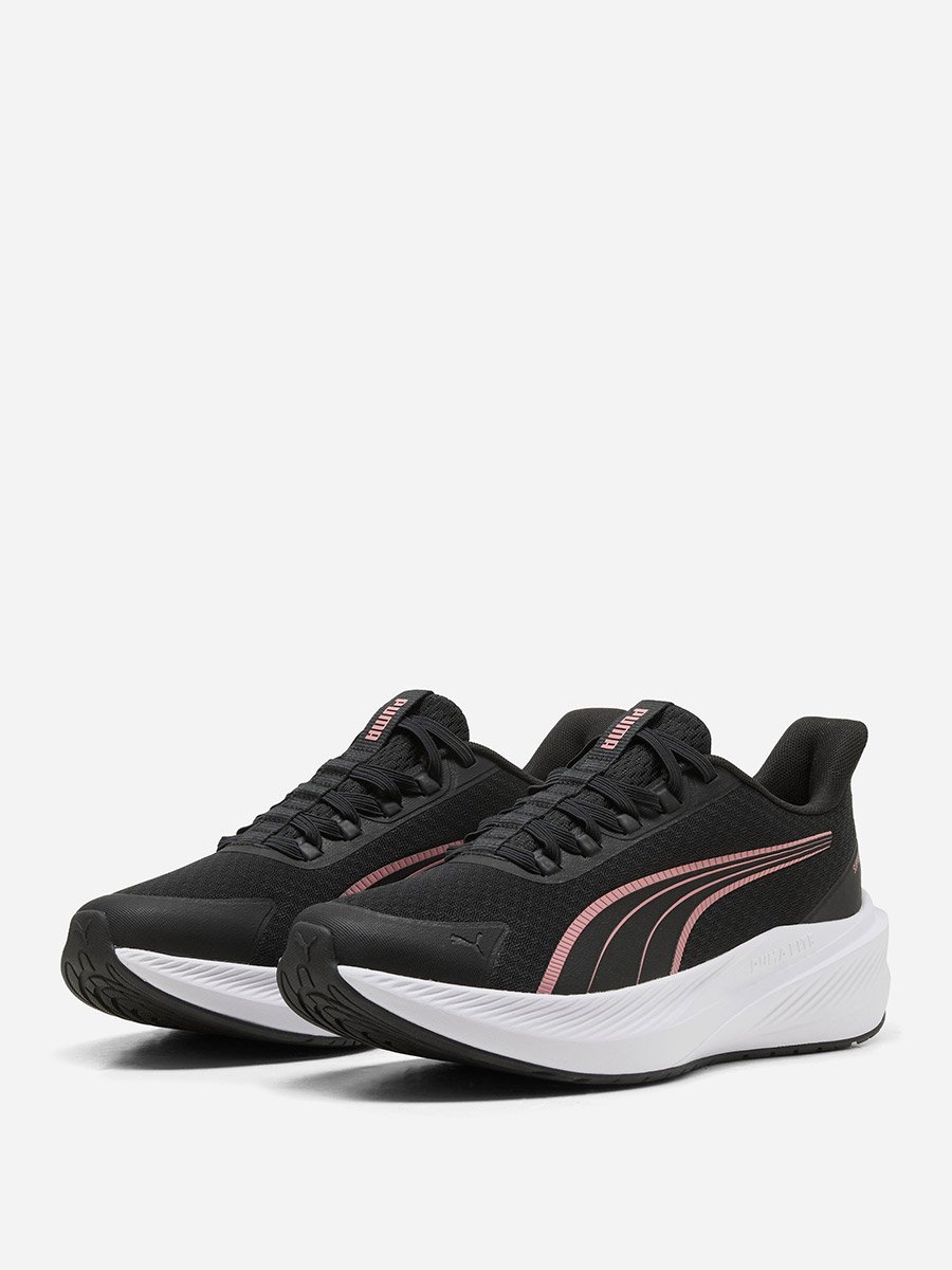 Black Dasher Lite Sliptech Running Shoes