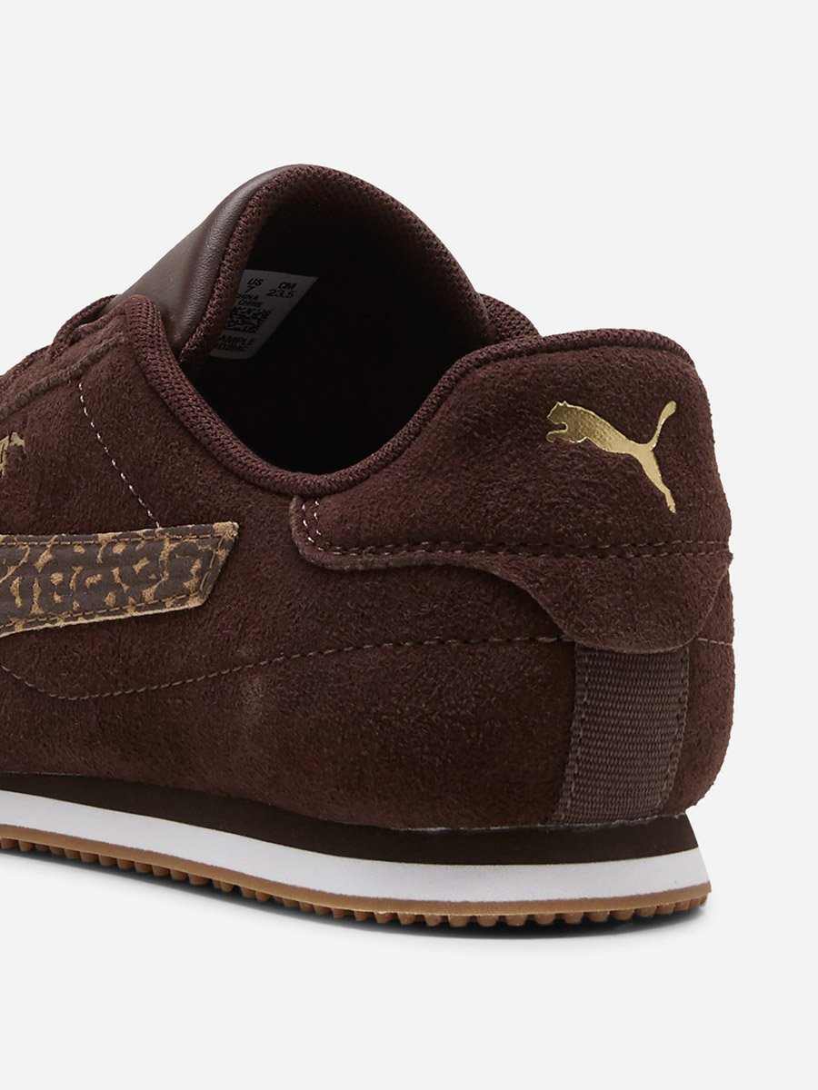 Brown ST Track Feline Sneakers