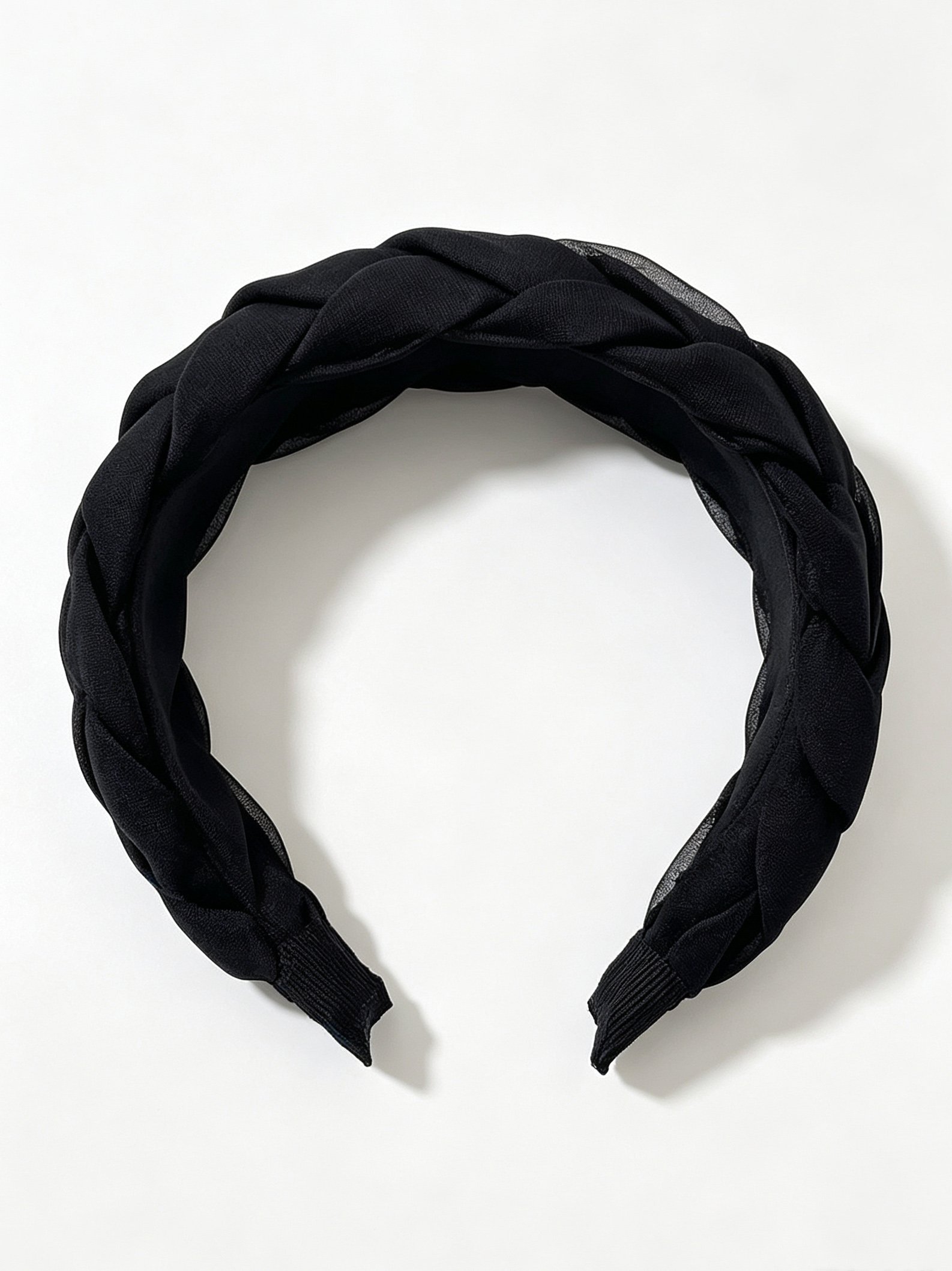 Black Braided Headband
