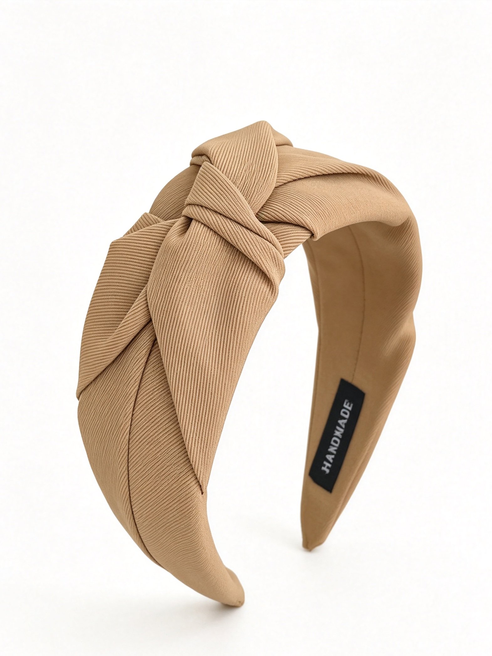 Khaki Knotted Headband