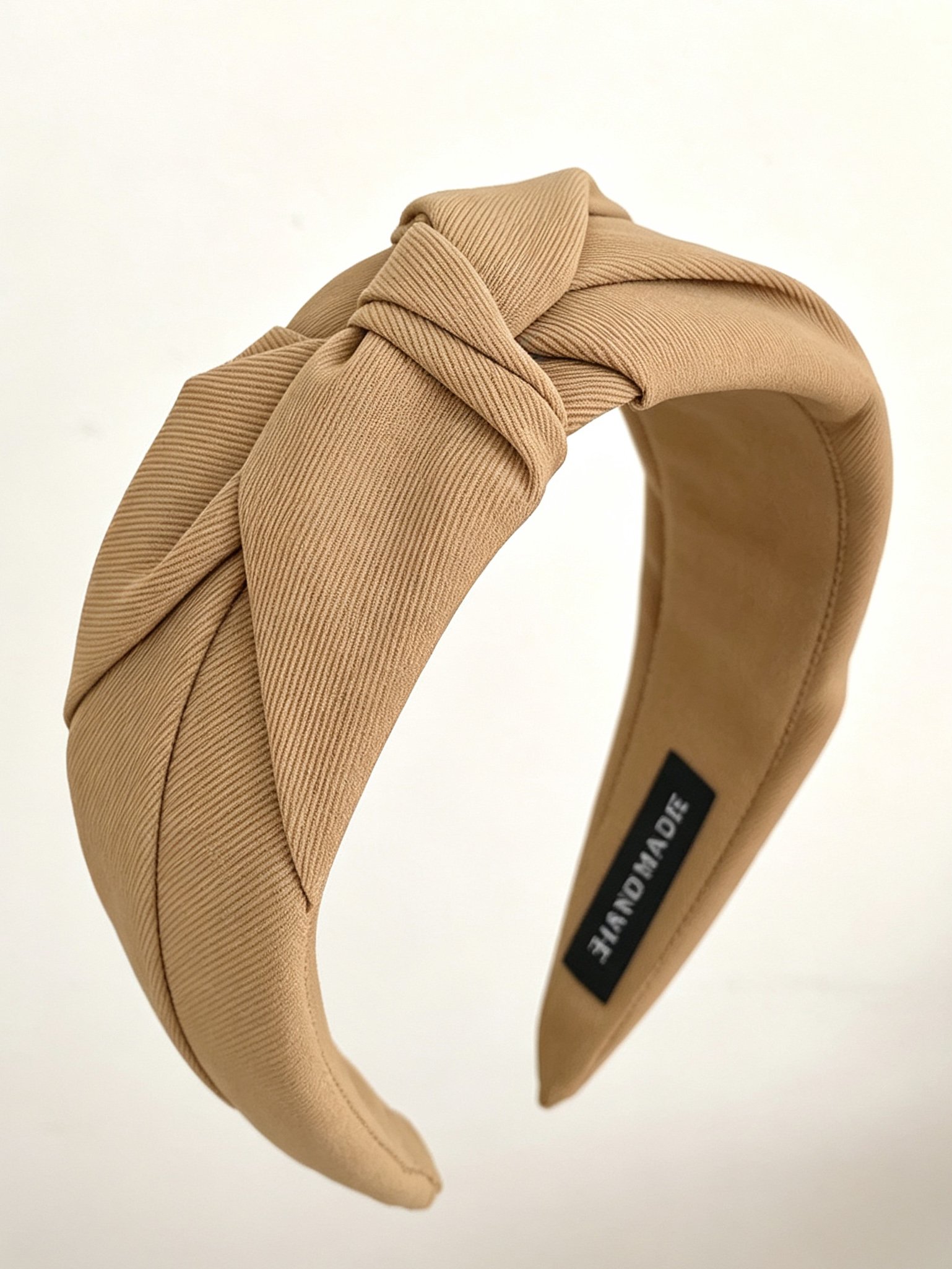Khaki Knotted Headband