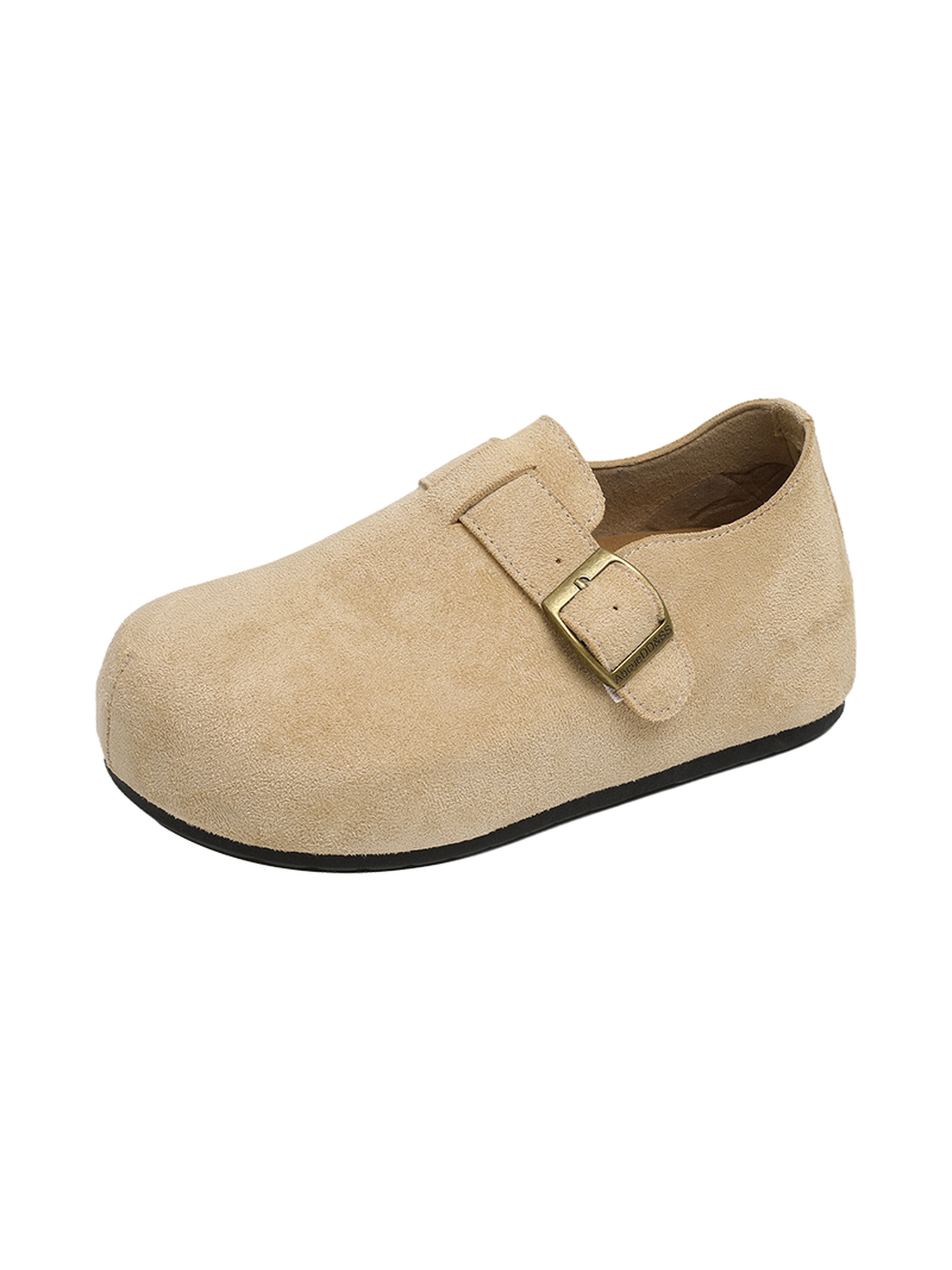 Suede Look Flat Slip-On Casual Shoes