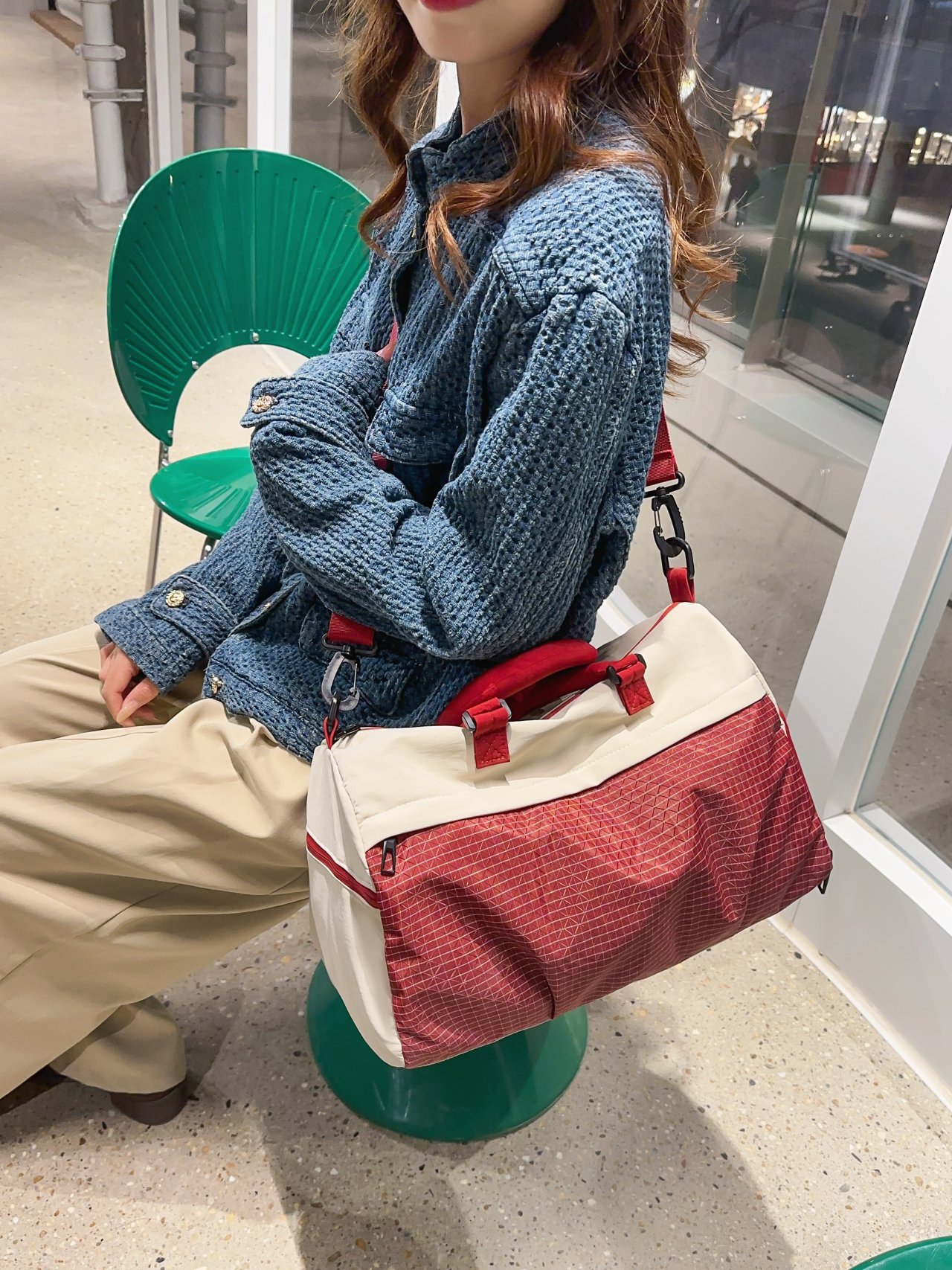 Burgundy Crossbody Bag