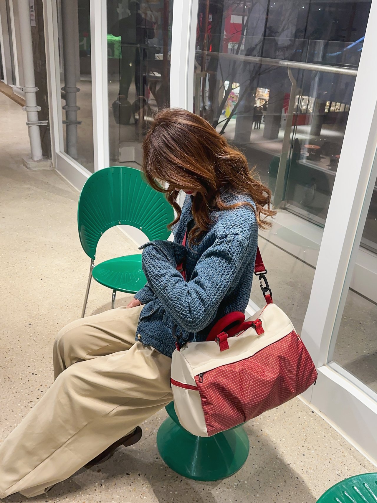 Burgundy Crossbody Bag