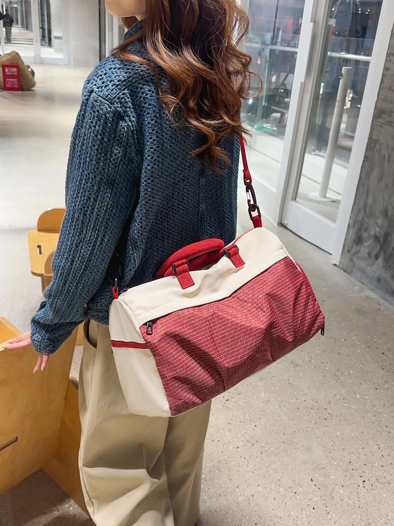 Burgundy Crossbody Bag