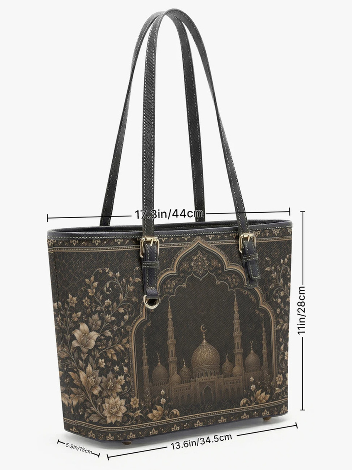All Over Print Tote Shoulder Bag