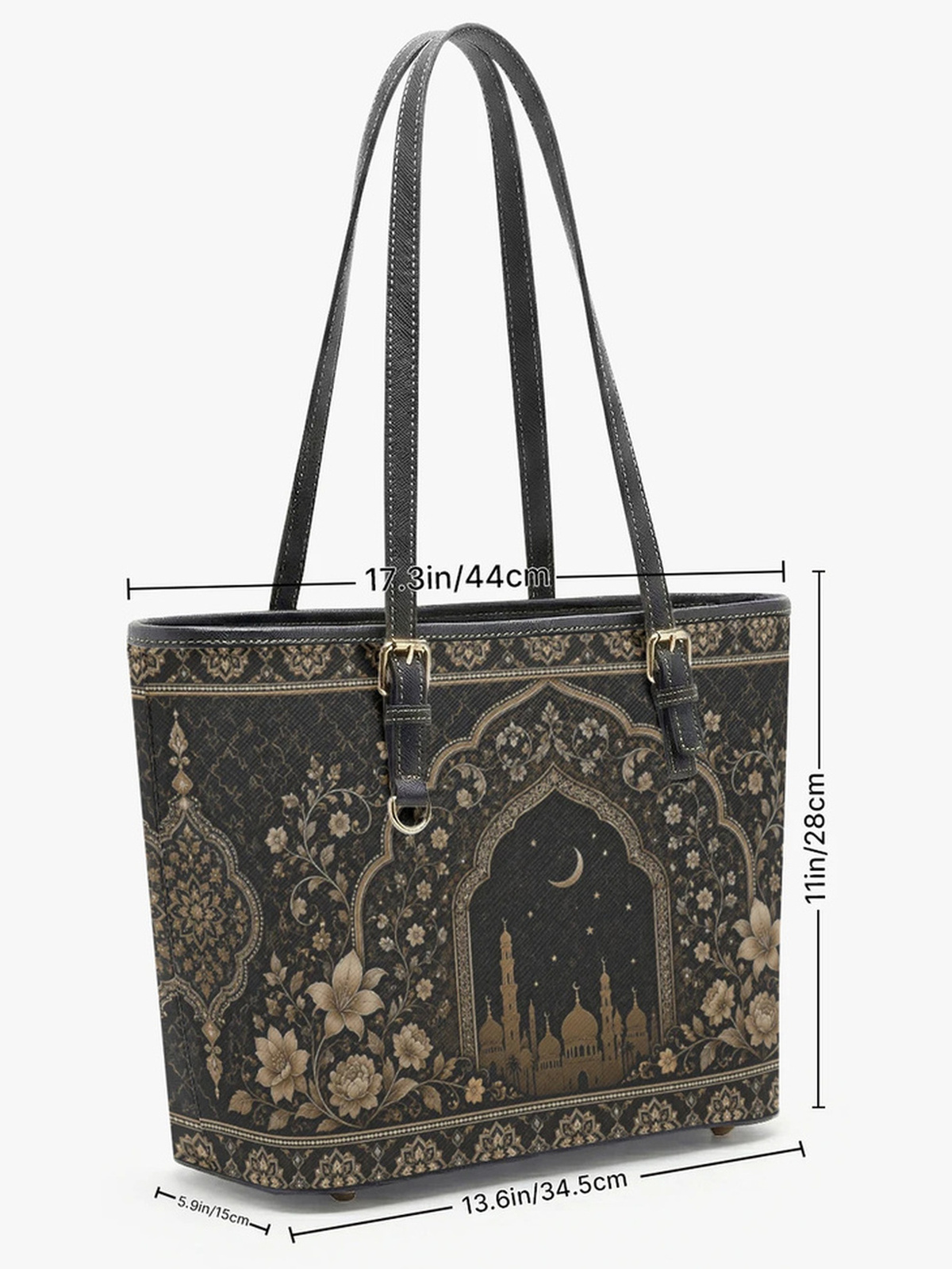 All Over Print Tote Shoulder Bag