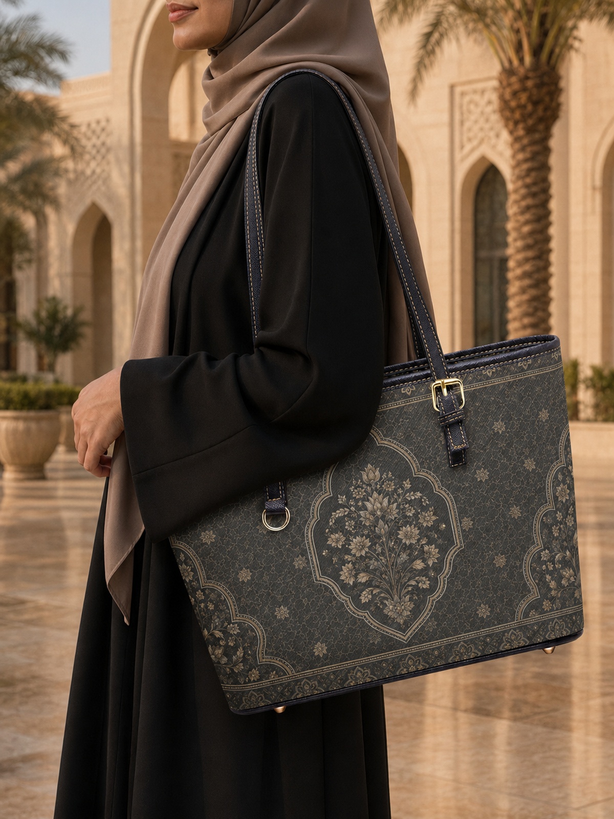 حقيبة كتف وتوت بطبعة كاملة