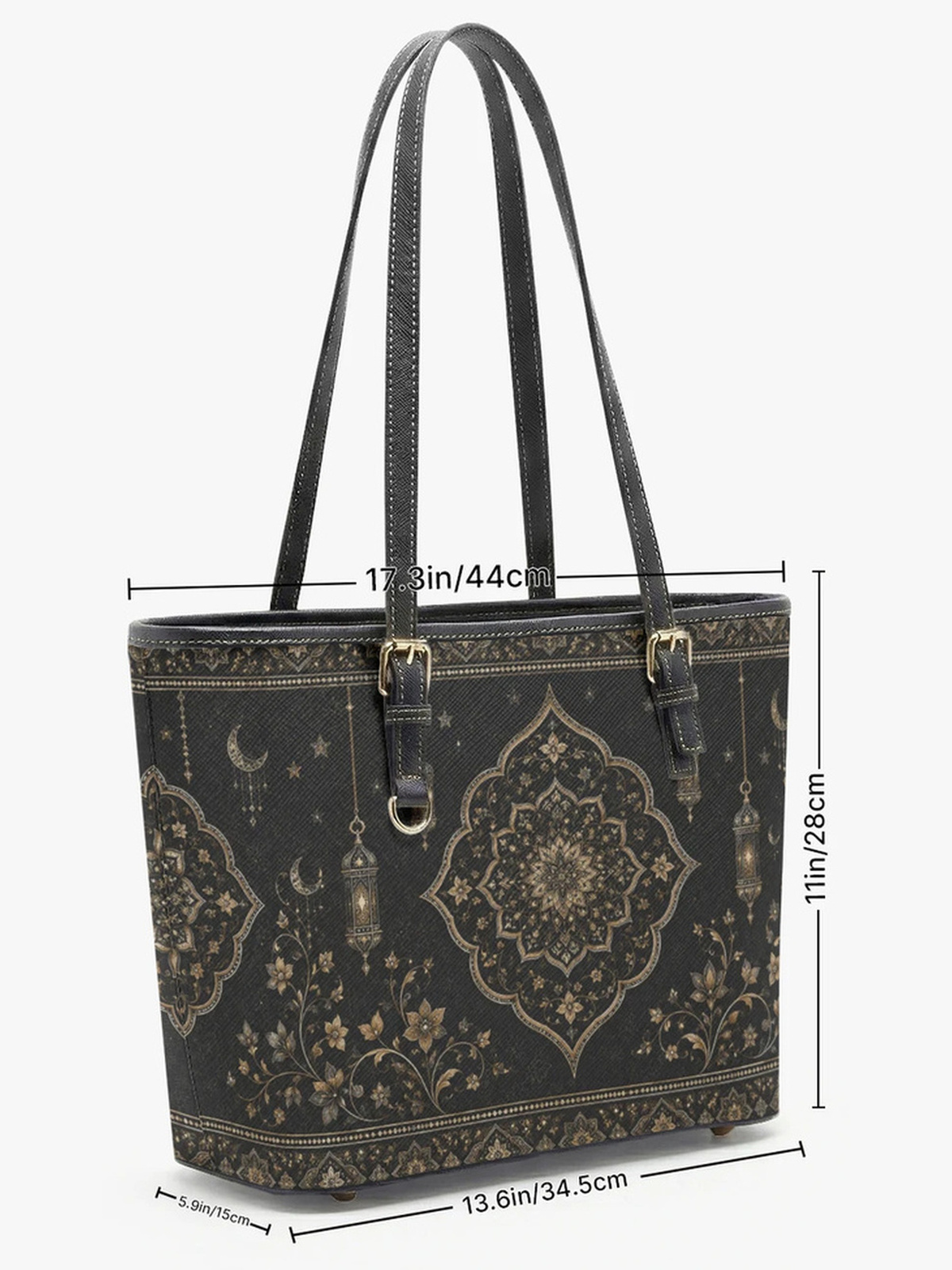 All Over Print Tote Shoulder Bag