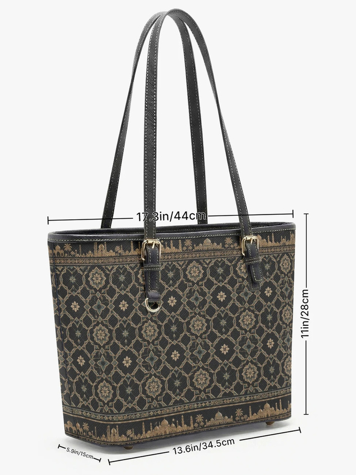 All Over Print Tote Shoulder Bag