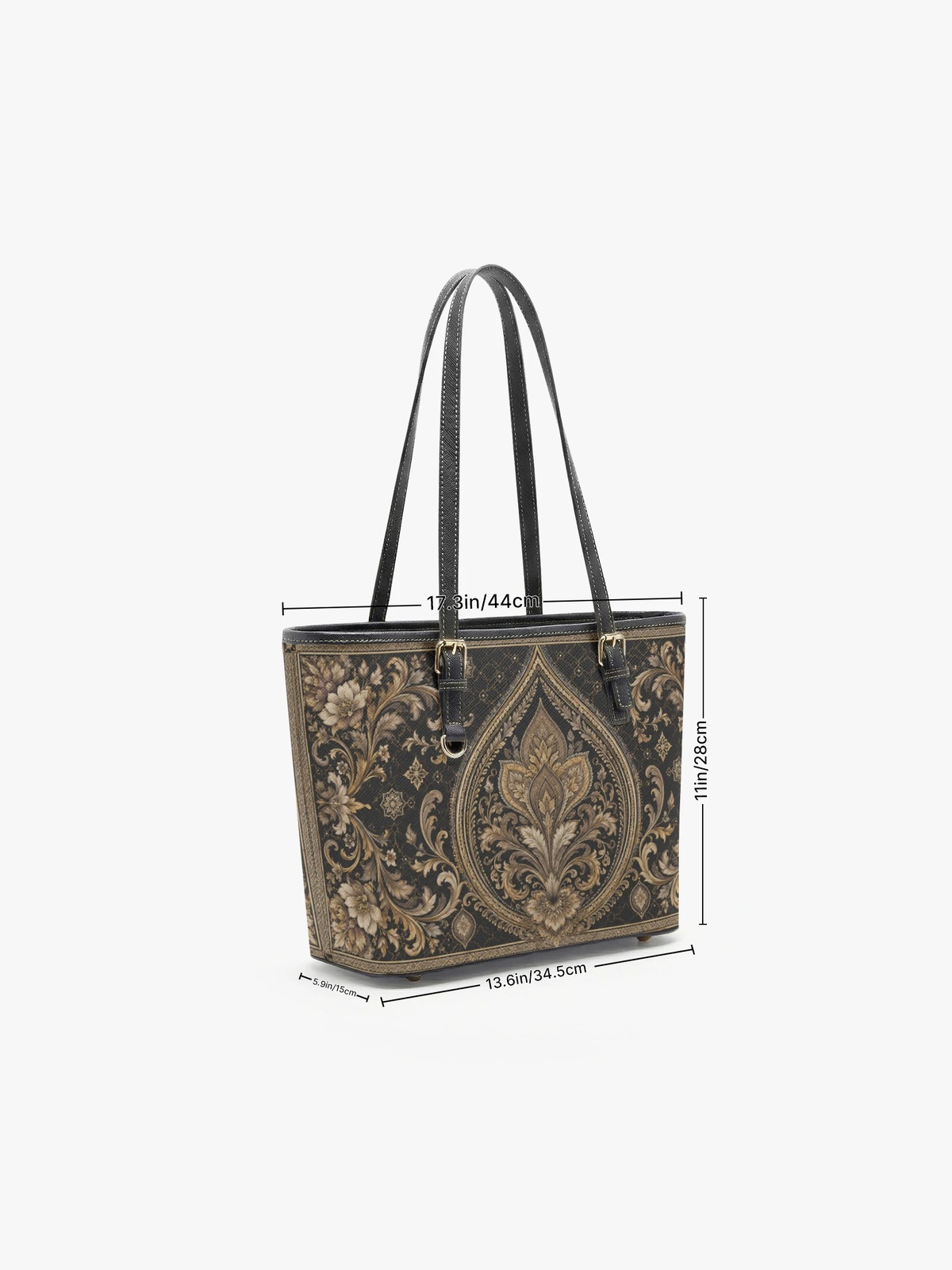 All Over Print Tote Shoulder Bag