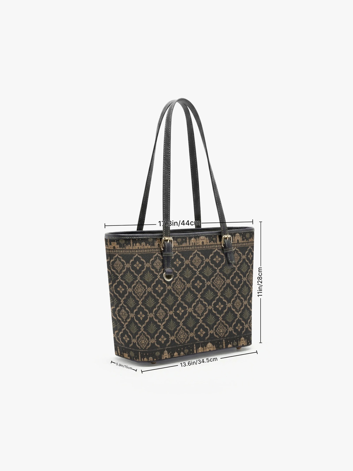 All Over Print Tote Shoulder Bag