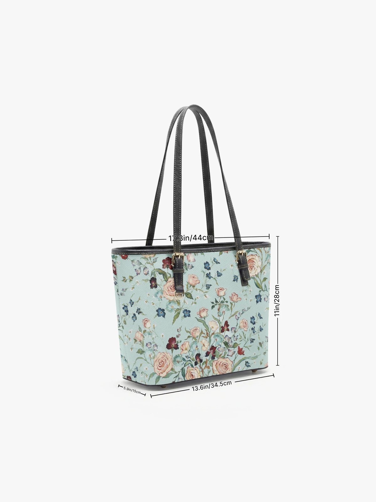 Floral Print Shoulder Bag