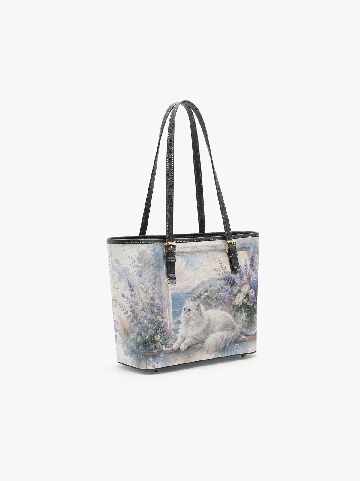 Floral Print Large Capacity Shoulder Bag