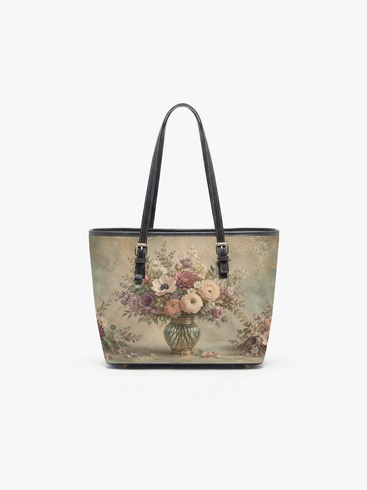 Floral Print Shoulder Bag
