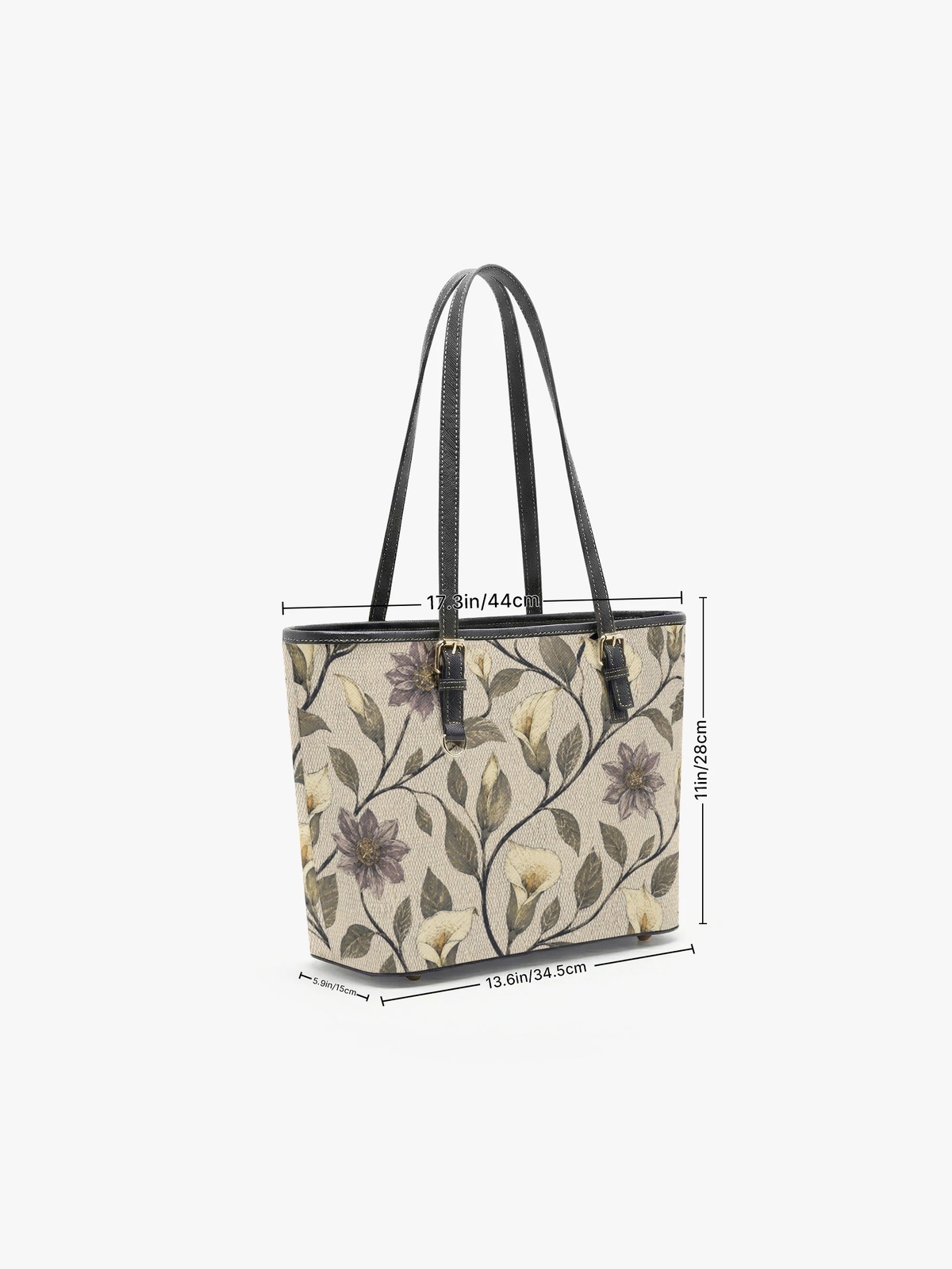 Floral Print Shoulder Bag