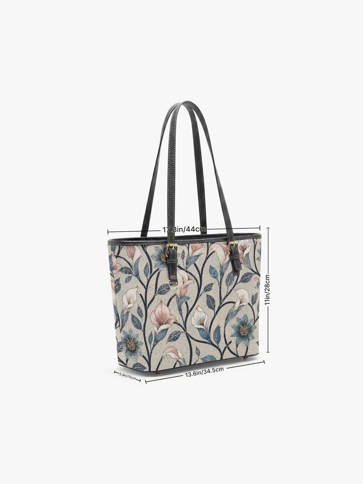 Floral Print Shoulder Bag