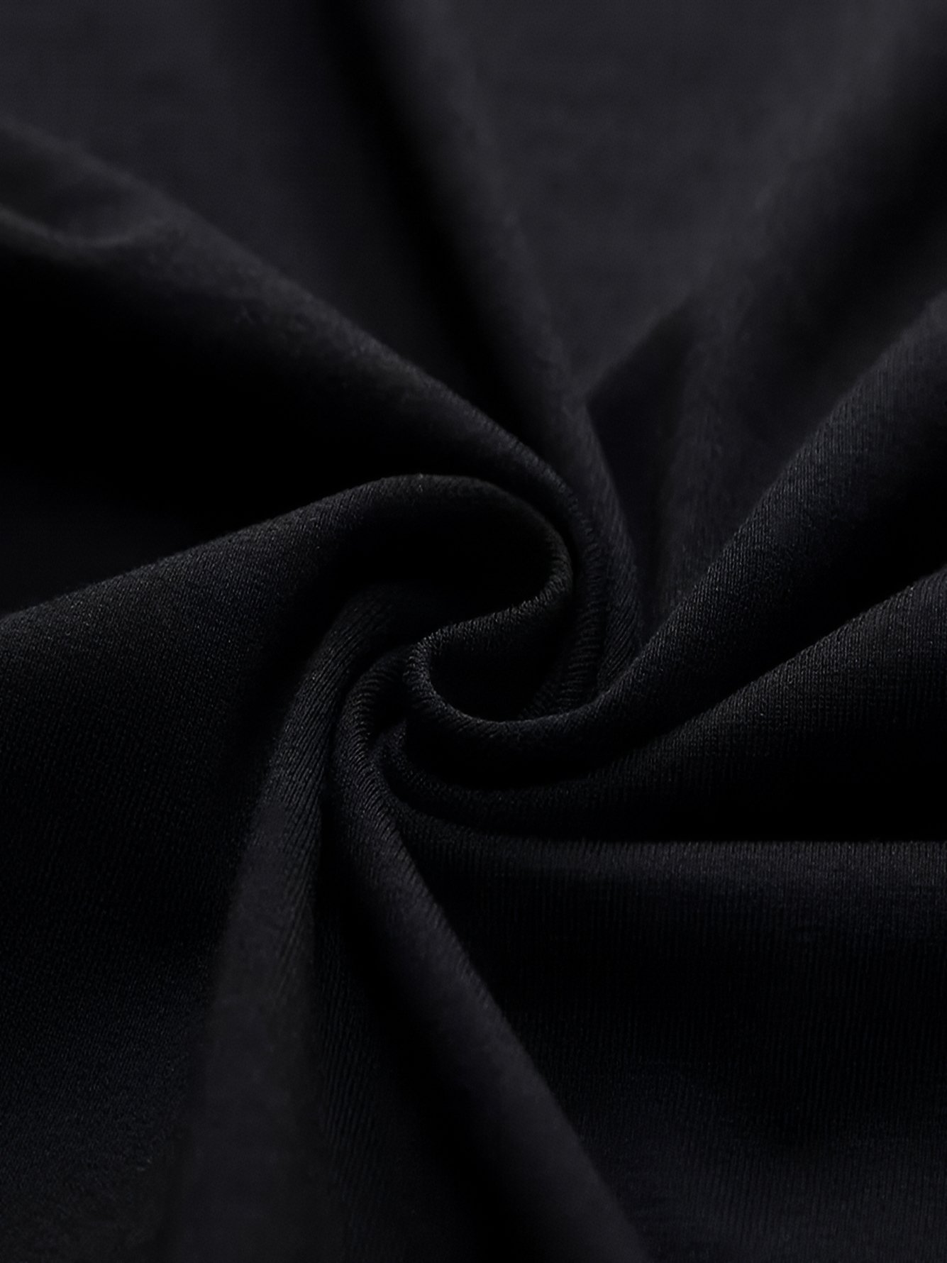 Black Heart Print Round Neck T-Shirt