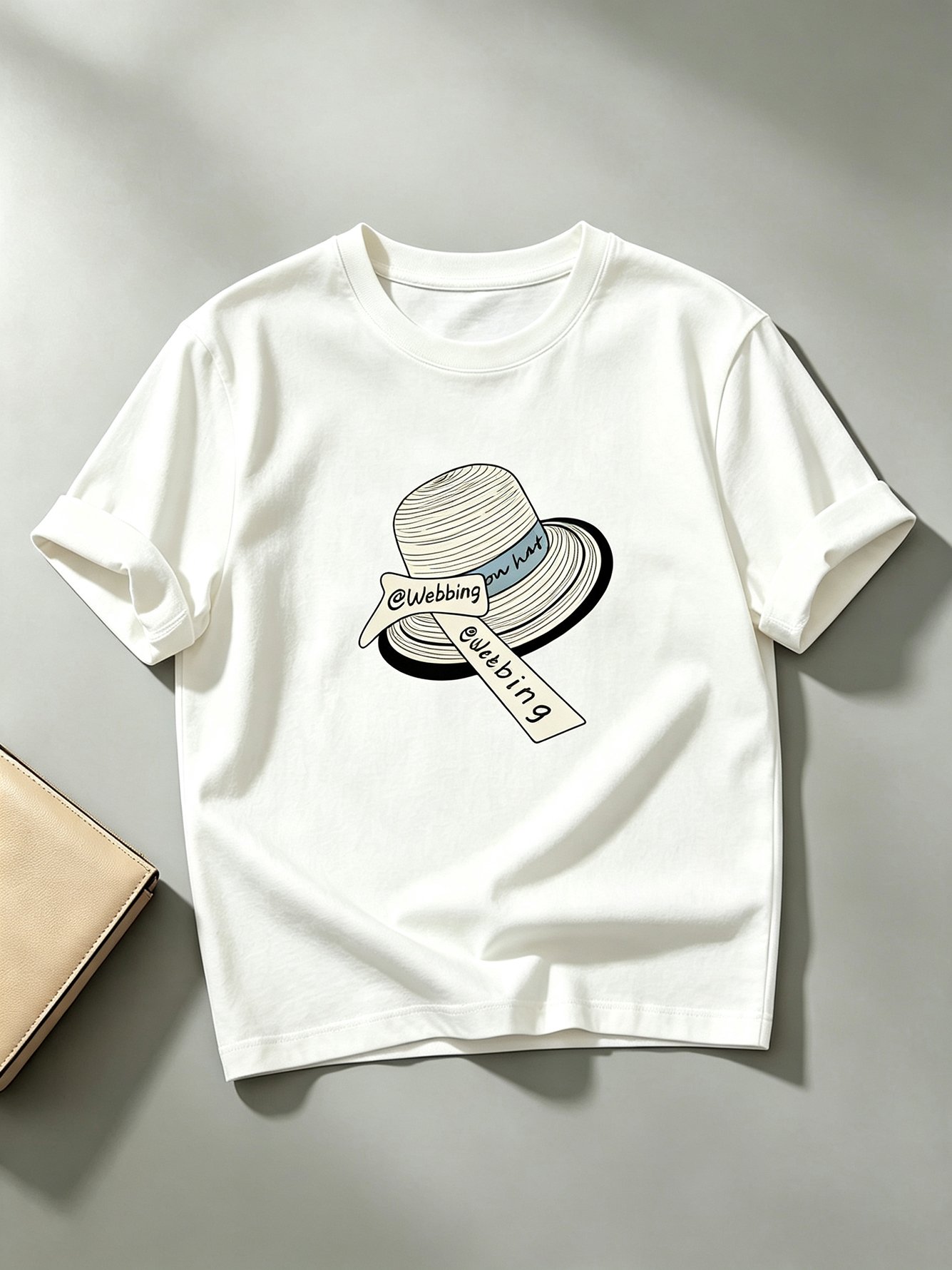 White Graphic Print Short Sleeves Pure Cotton T-Shirt