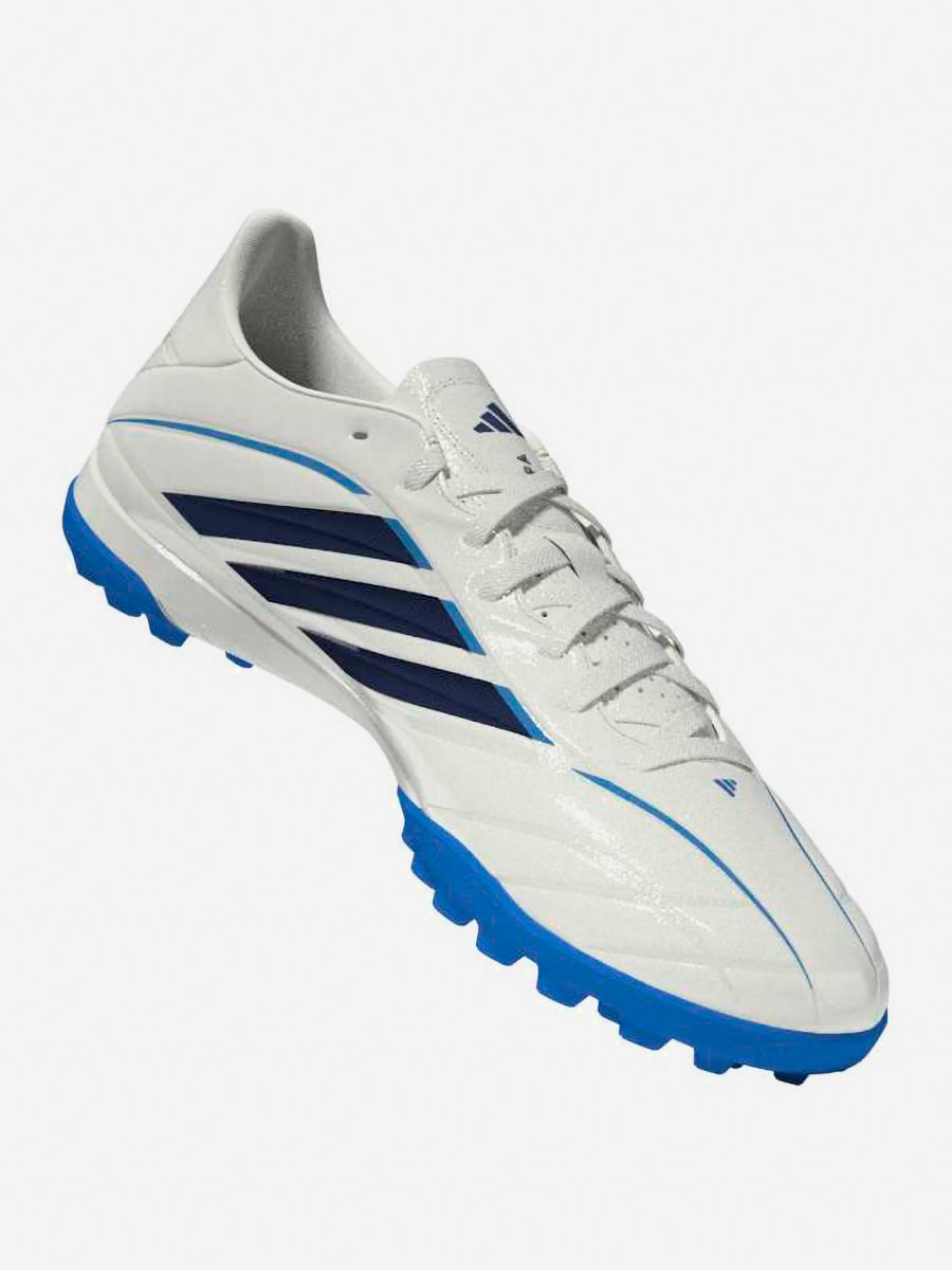 White Copa Pure IV Club Turf Football Shoes