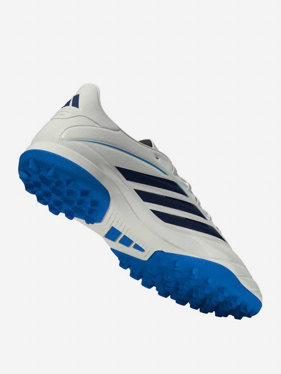 White Copa Pure IV Club Turf Football Shoes