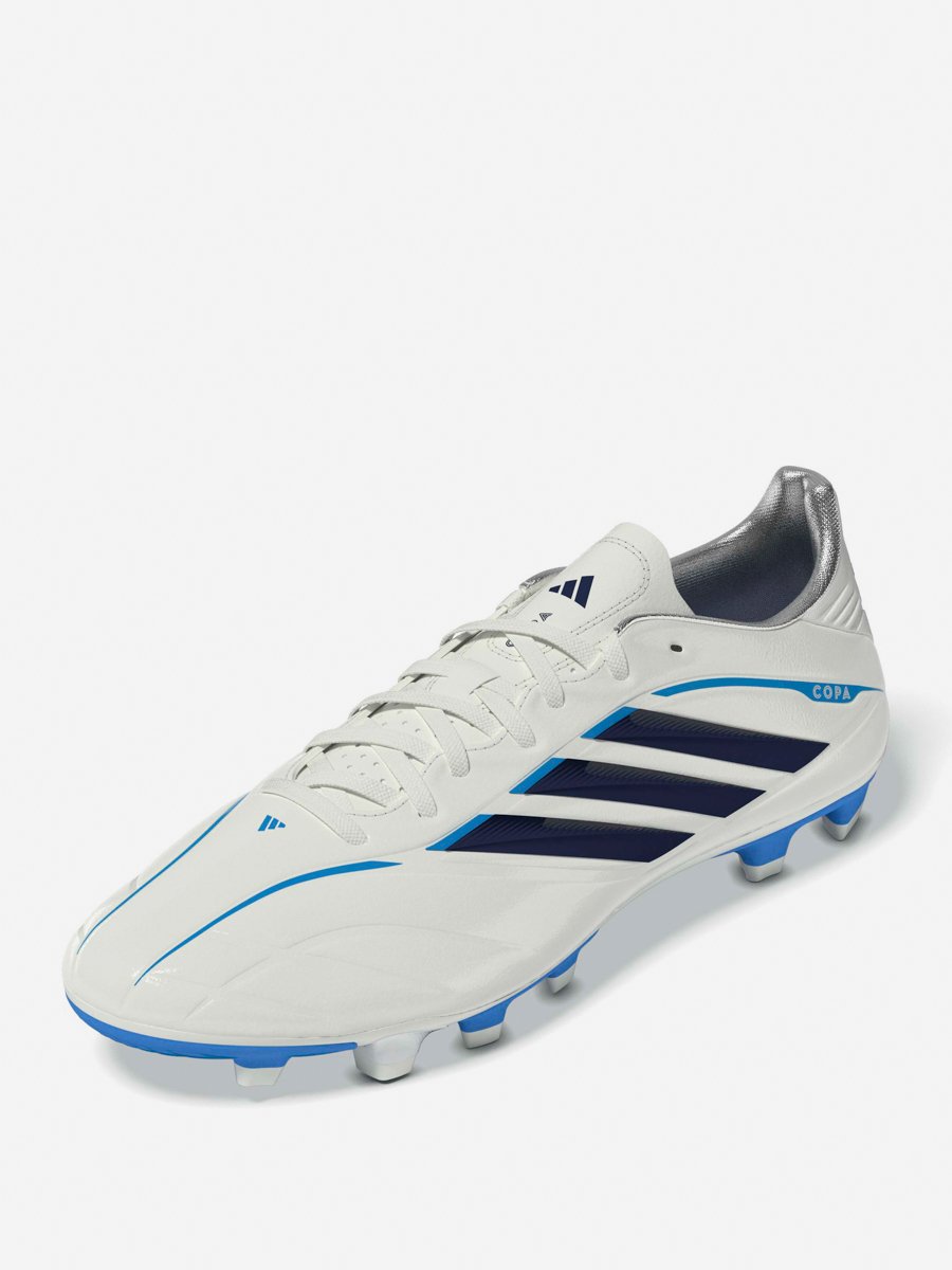 White Copa Pure IV League Firm Ground Football Boots