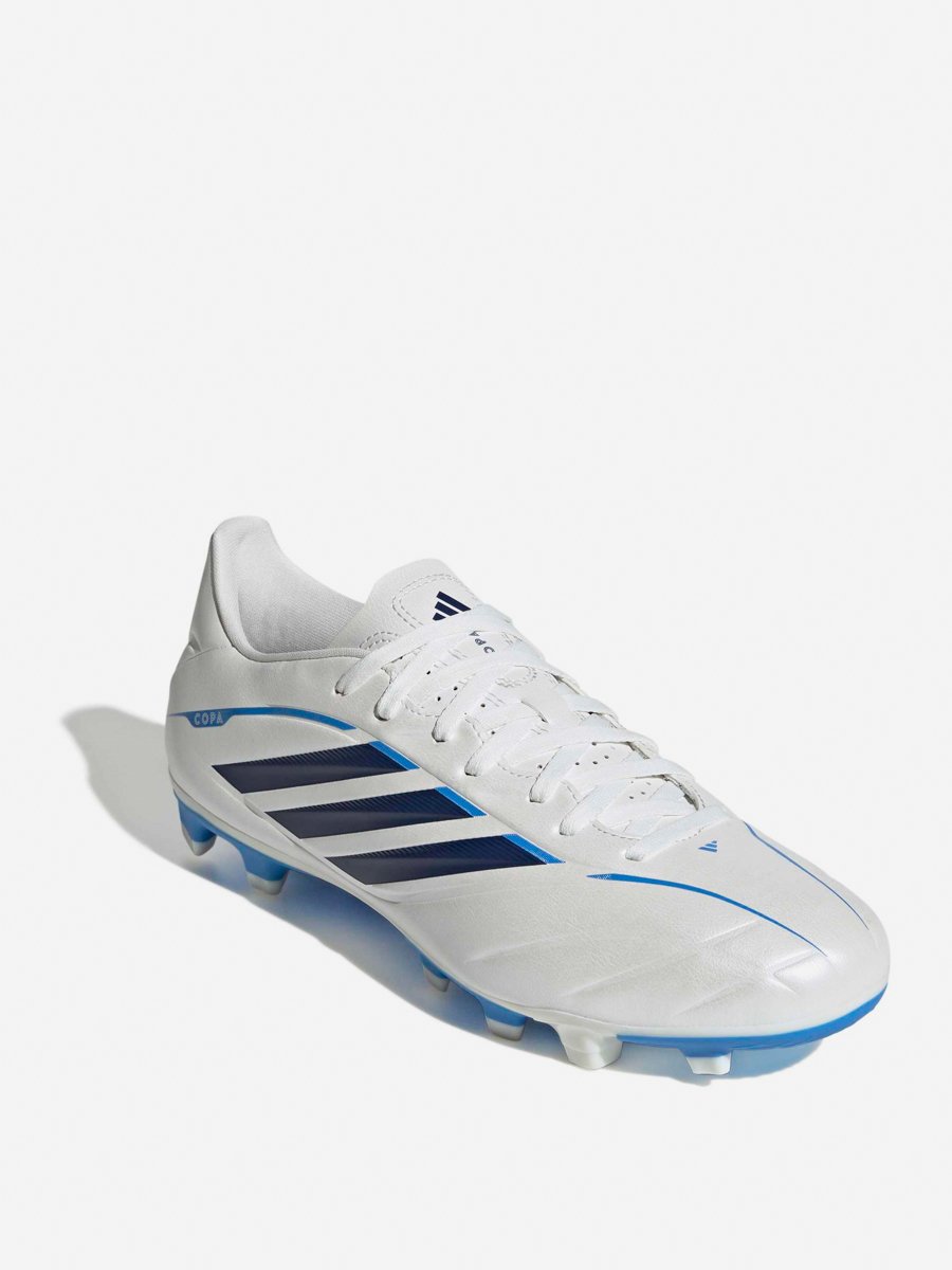 White Copa Pure IV League Firm Ground Football Boots