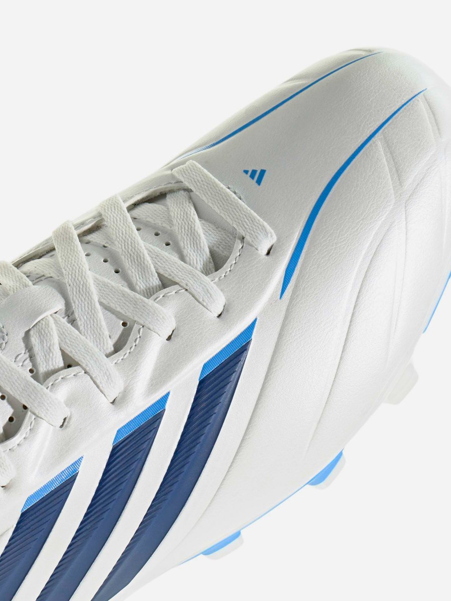 White Copa Pure IV League Firm Ground Football Boots